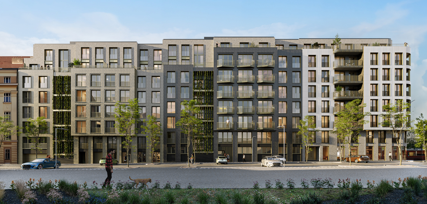 Zahájili jsme prodej bytů v novém projektu Rezidence Na Plzeňce na Praze 5